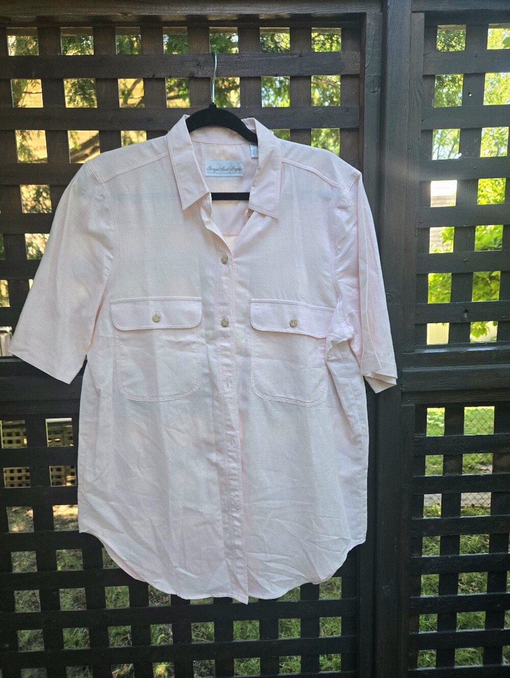 Vintage Linen Button-up